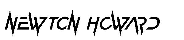 Newton Howard字体