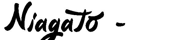 Niagato -字体