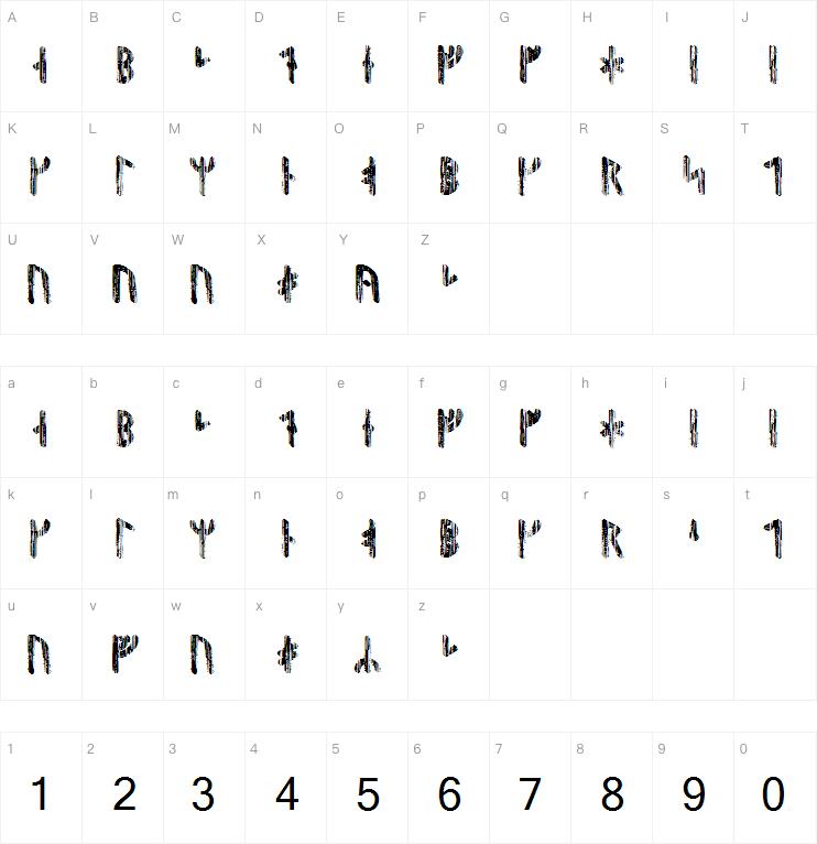 Nidhogg Runic字体