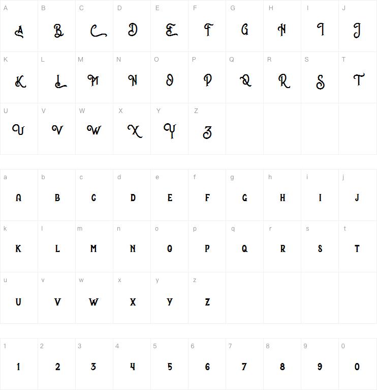 Night Forest字体