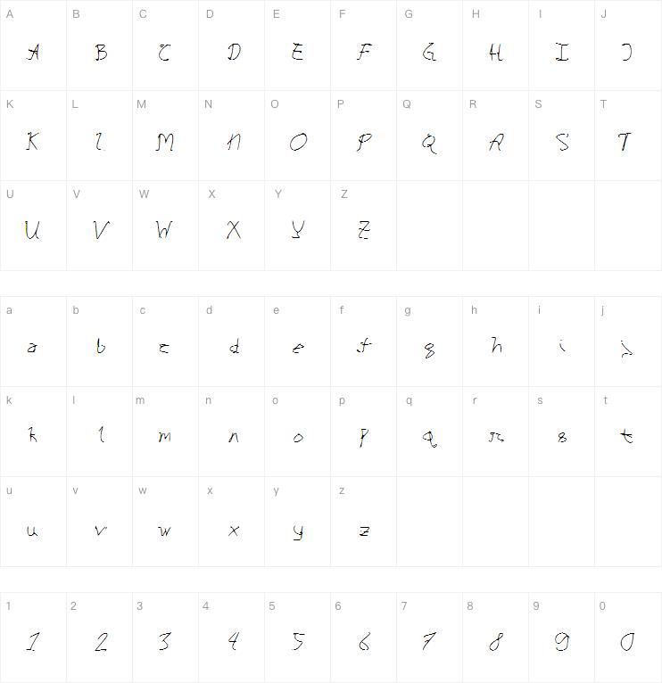 Nightingale Script字体