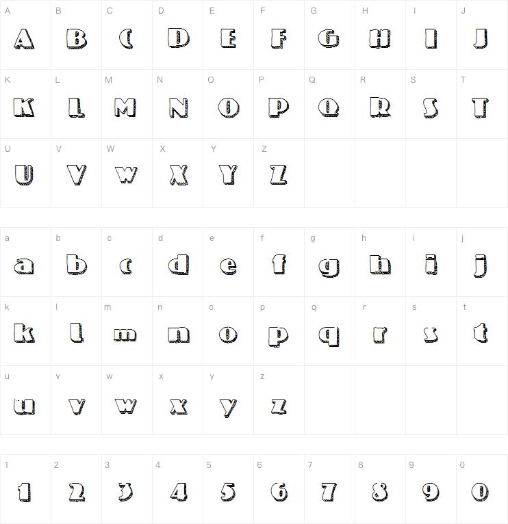 NineteenOhFive字体