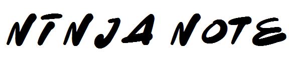 Ninja Note字体