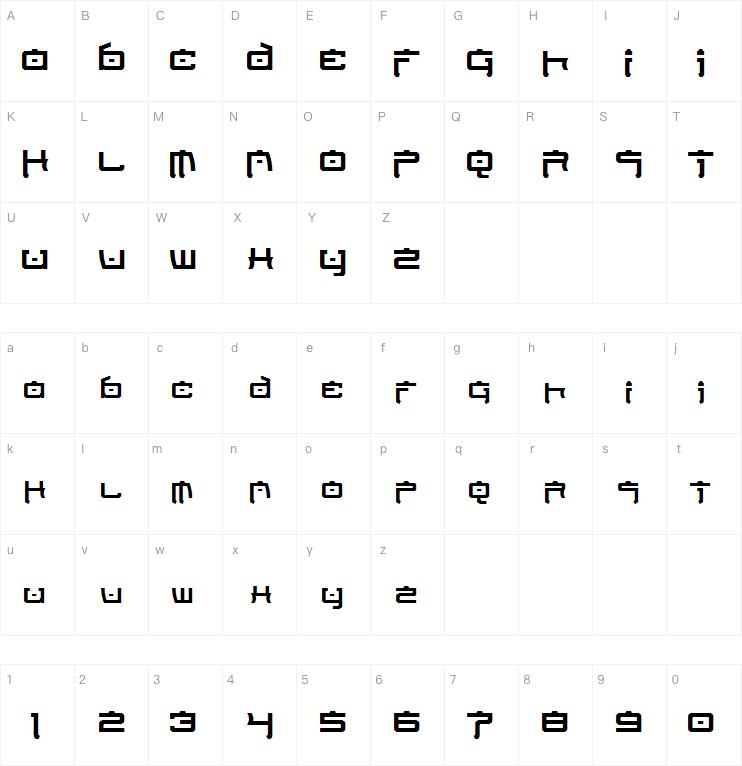 Nippon Tech字体
