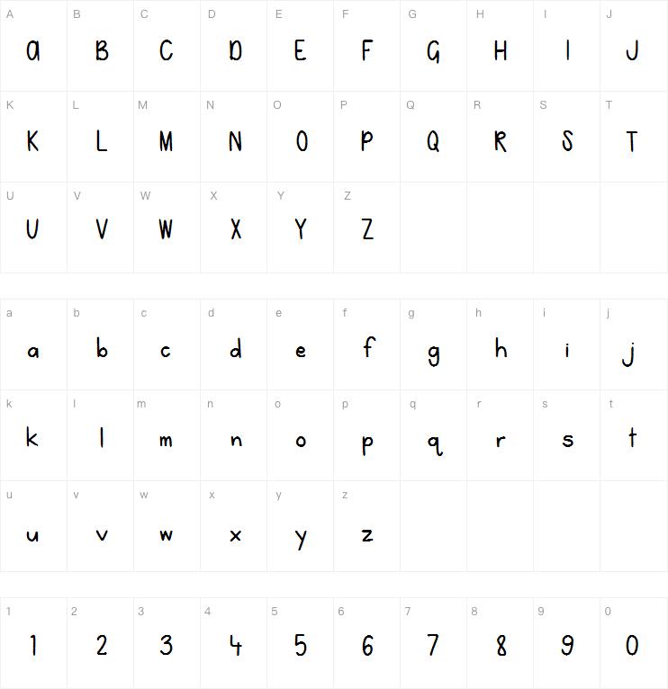 NoahandNicole字体