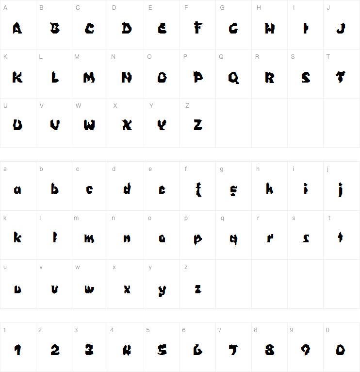NOBODY字体