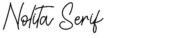 Nolita Serif