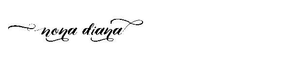 Nona Diana字体