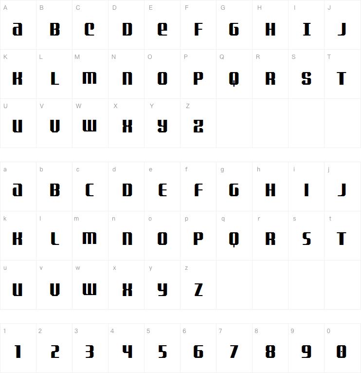 Normandy Beach字体