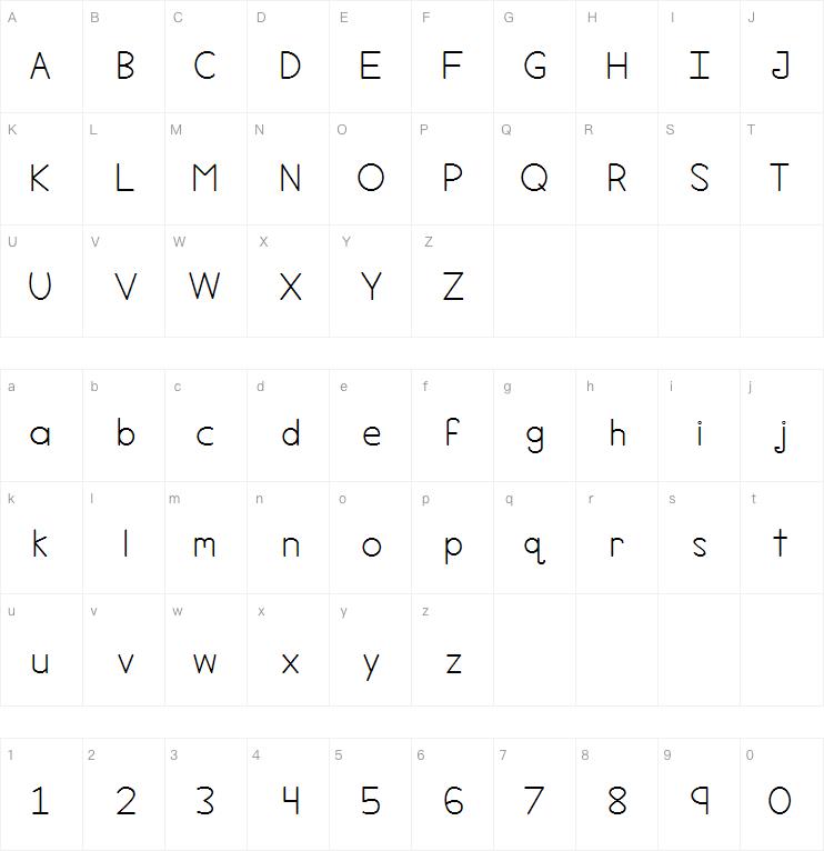 Northern Lights字体