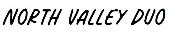 North Valley字体 Duo字体