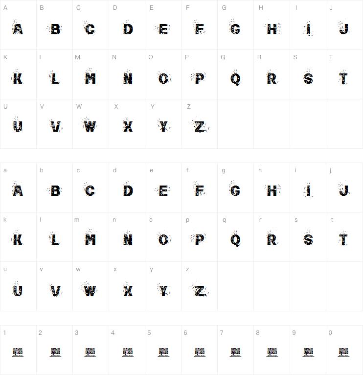 Nubuh字体