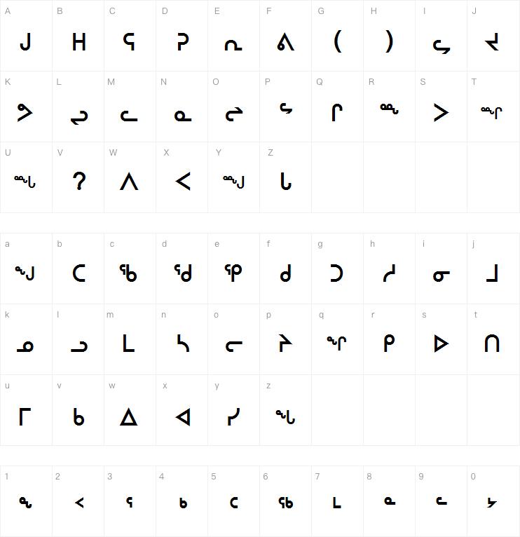 nunacom字体