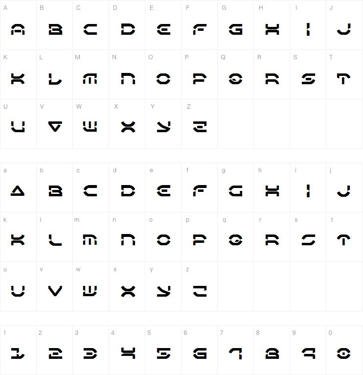 Oberon Deux字体