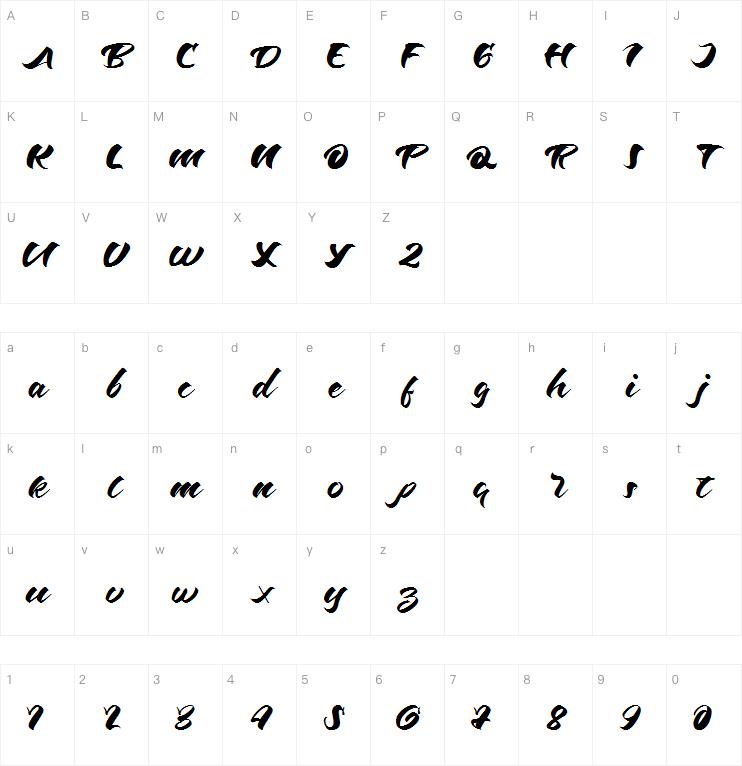Odenson字体