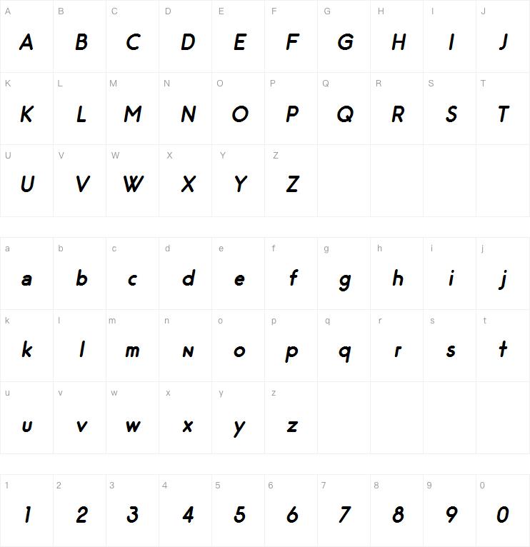 Odin Rounded字体