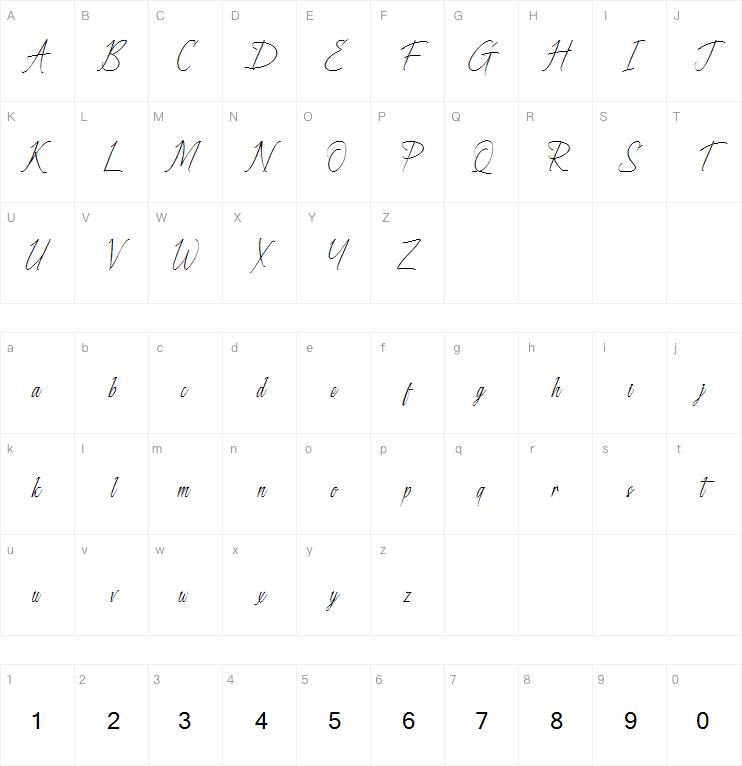 Ofstrike字体