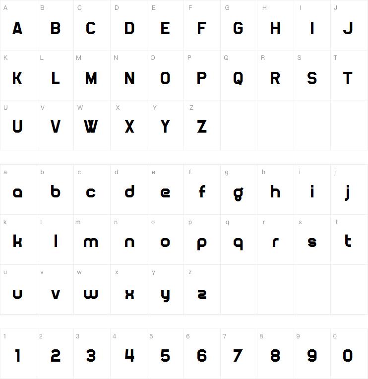 Oganesson字体