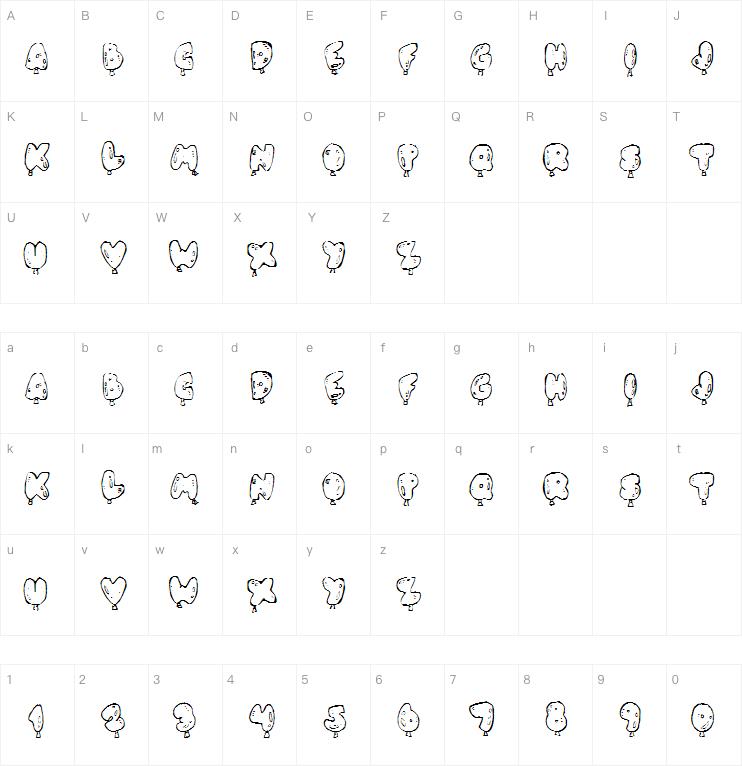 Oh Balloney字体