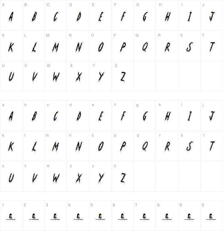 Oh No Not Again字体