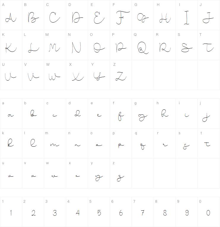 Olasthy Script字体