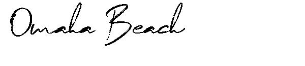 Omaha Beach字体