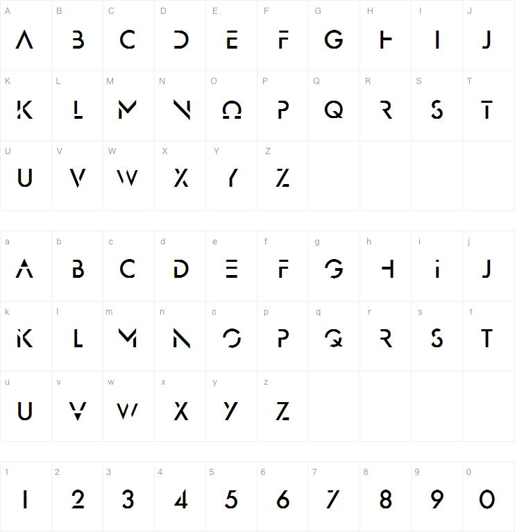 Omega Centauri字体