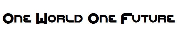One World One Future
