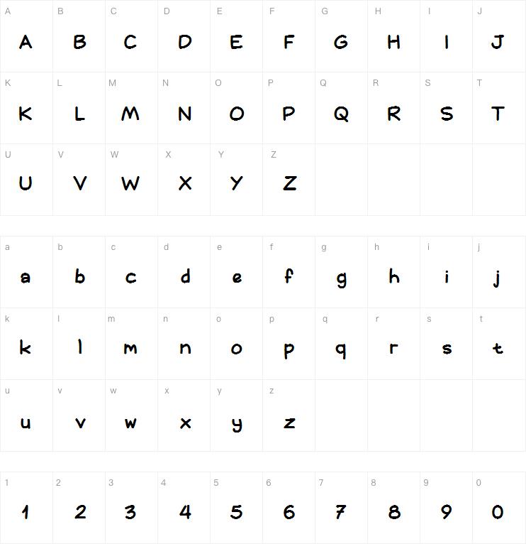 OpenMSP字体