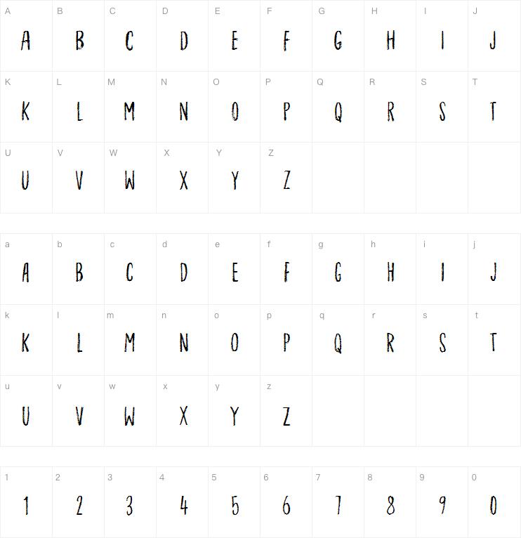 Ordinary Guy DEMO字体