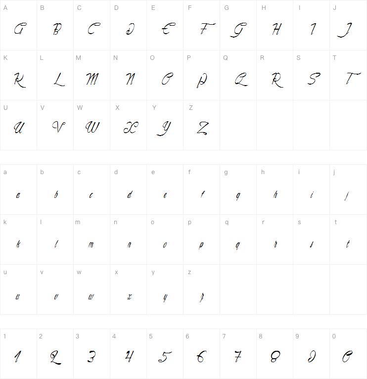 Ornament of Archaeological字体