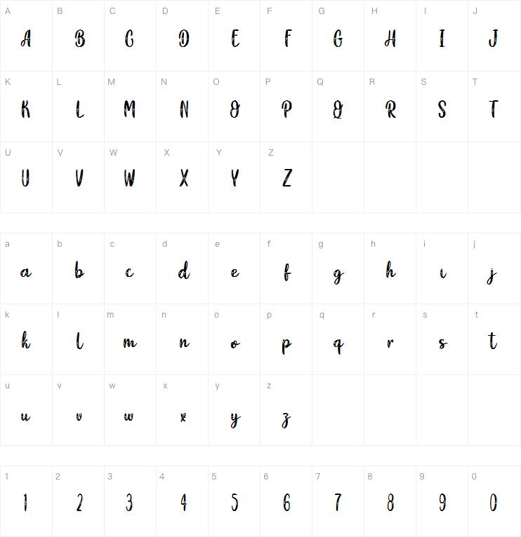 Osaka Mustache (Personal Use)字体