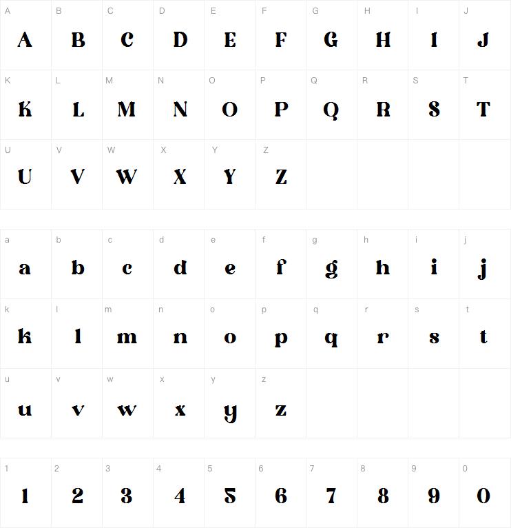 Ostrich Habitat字体