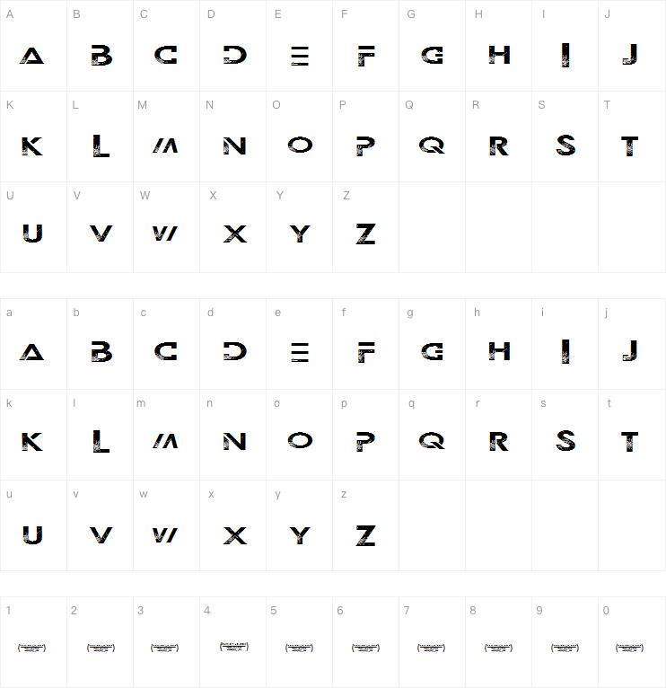 Outerspace Militia字体
