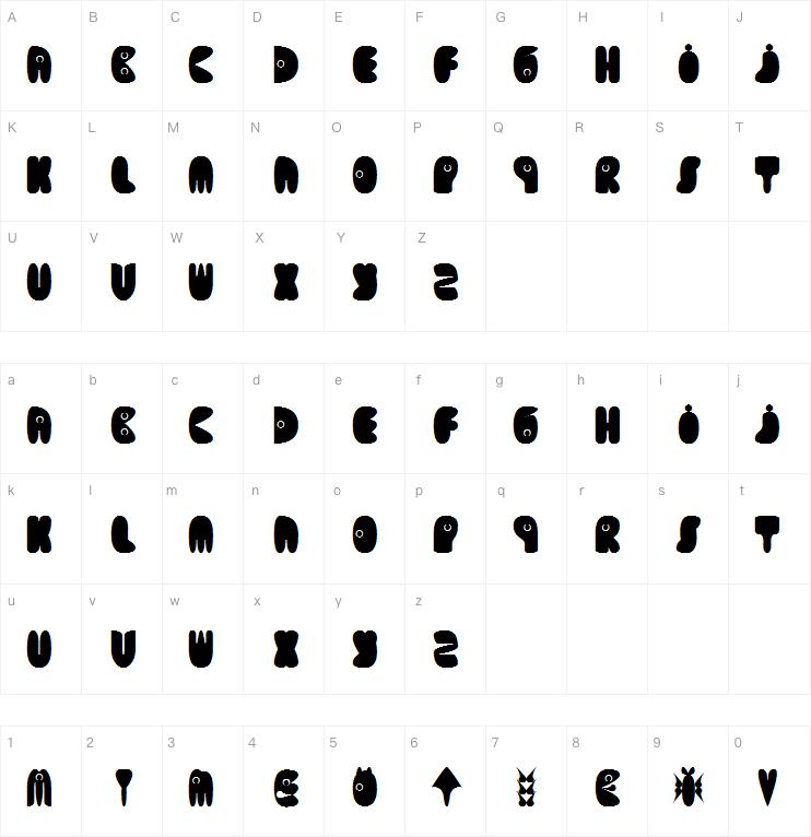 Outsider字体