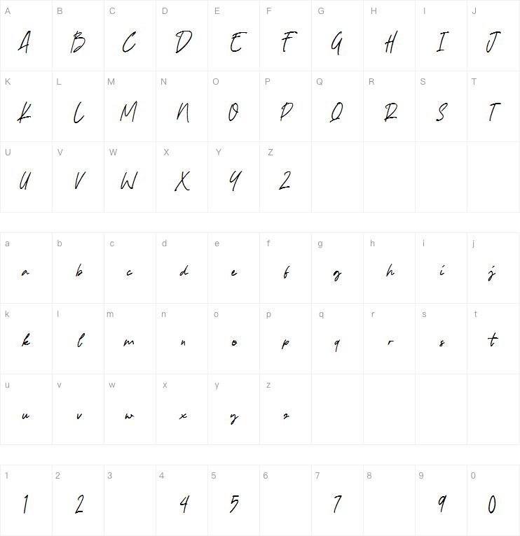 Outslight字体