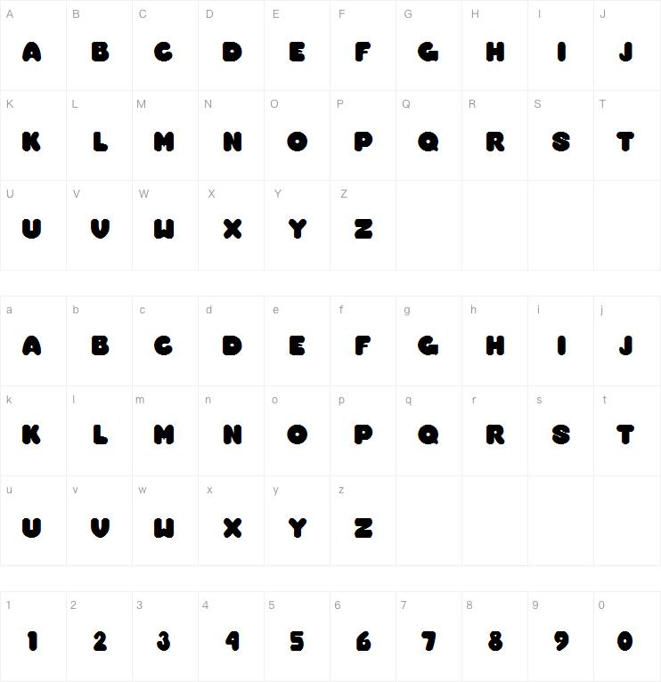 Overmuch字体
