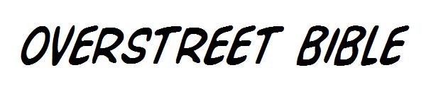 Overstreet Bible