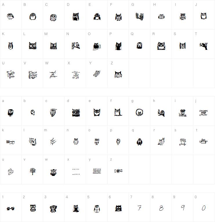 Owlmazing字体