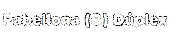 Pabellona (B) Dúplex字体