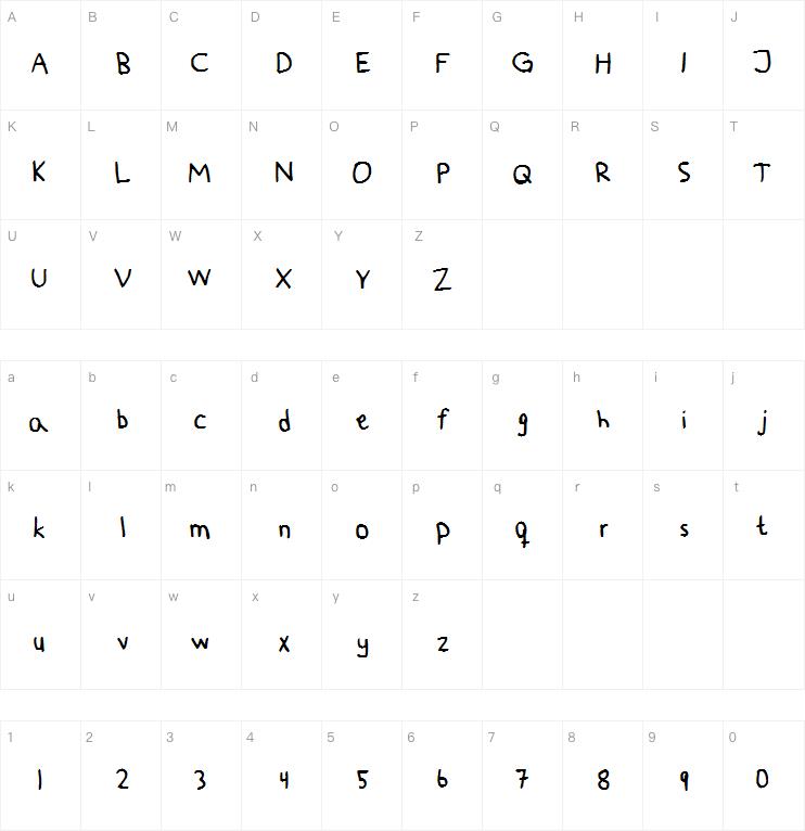 Paddis Handwritten字体