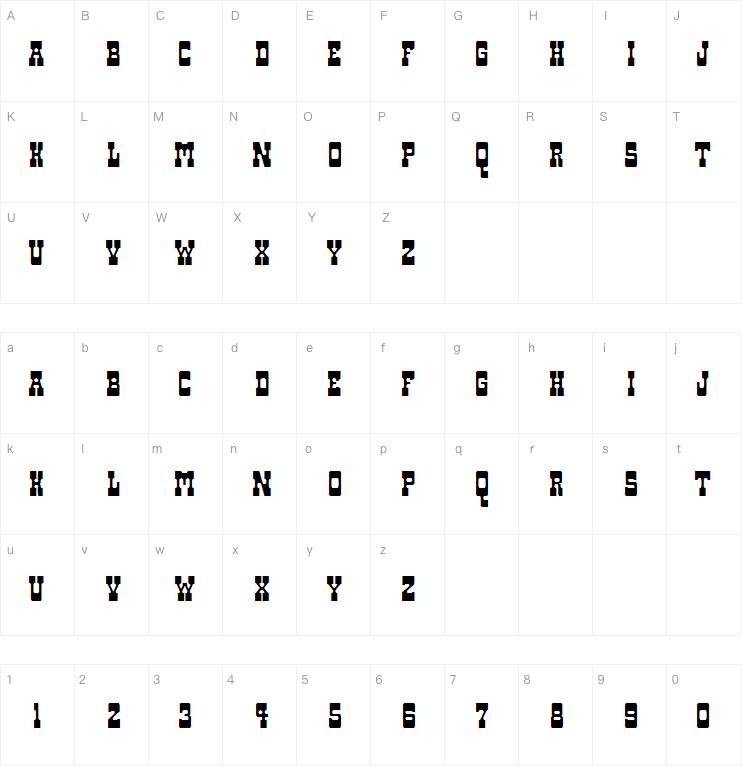 Paddleface字体