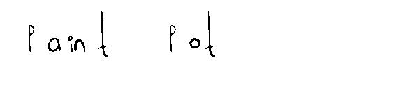 Paint Pot字体