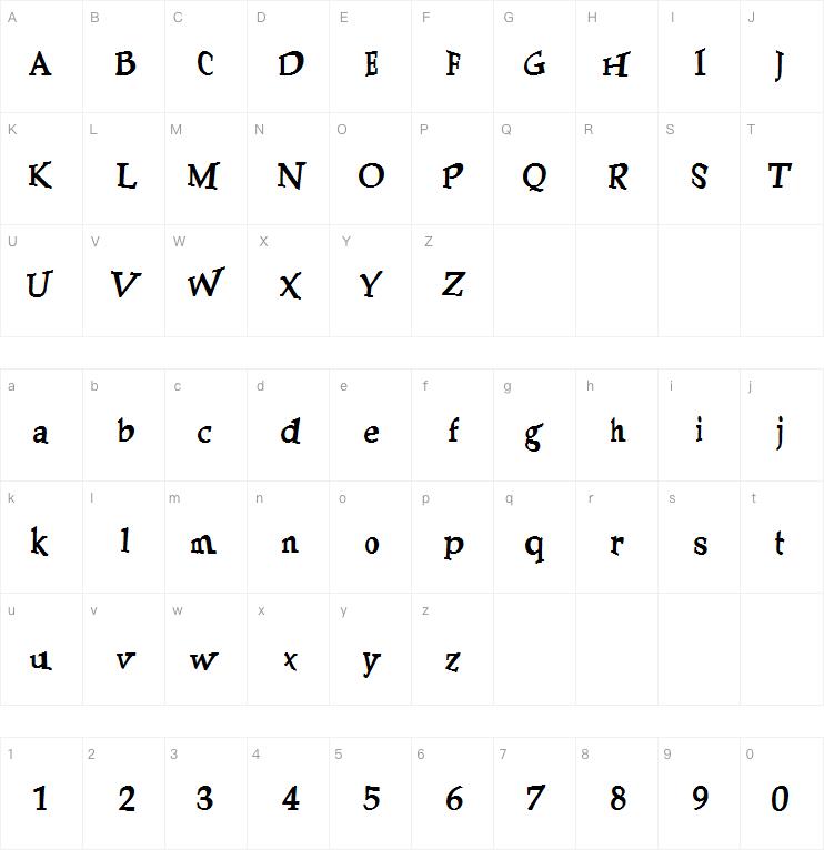 PalatinaTurner字体