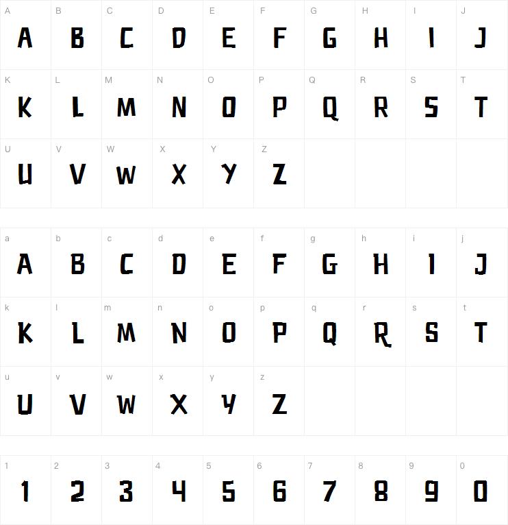 PAMPARAY字体