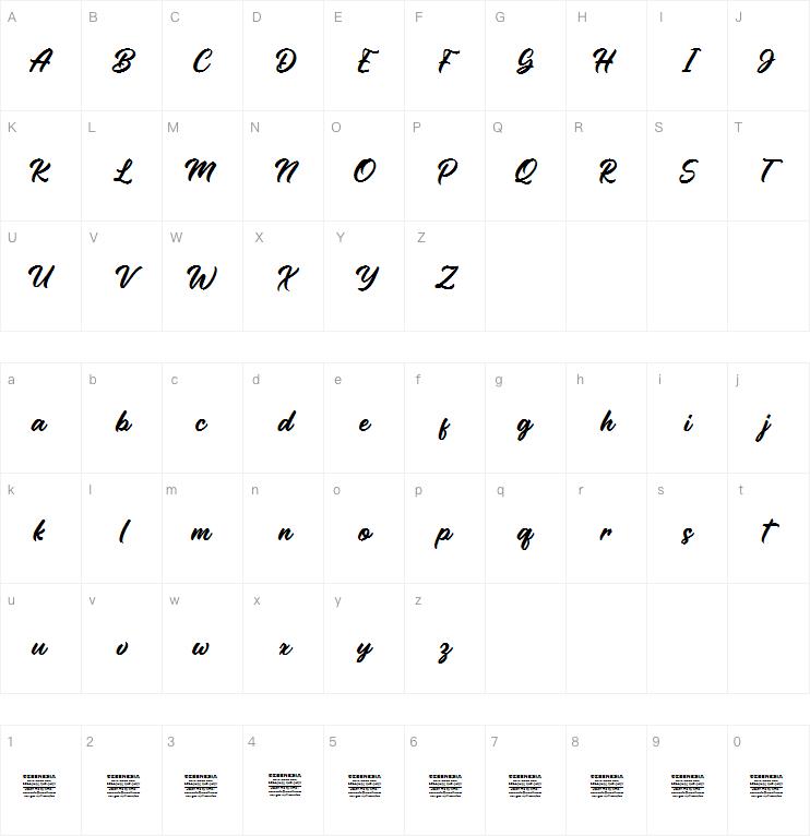 Panther Hunter Onl字体