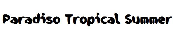 Paradiso Tropical Summer字体