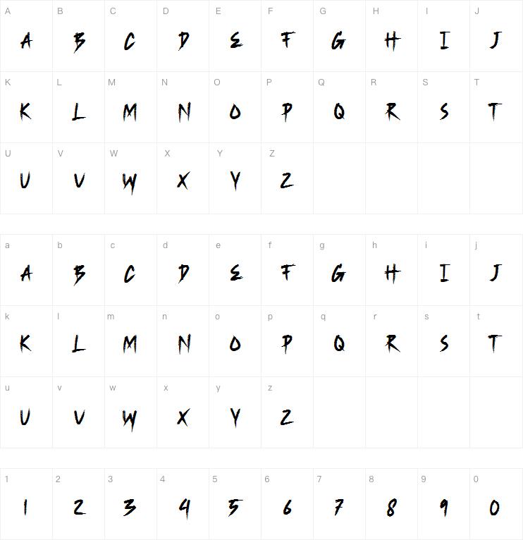 Parakan Brush字体
