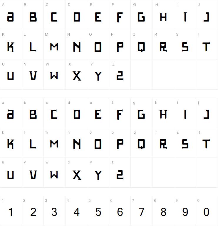 Parasight字体