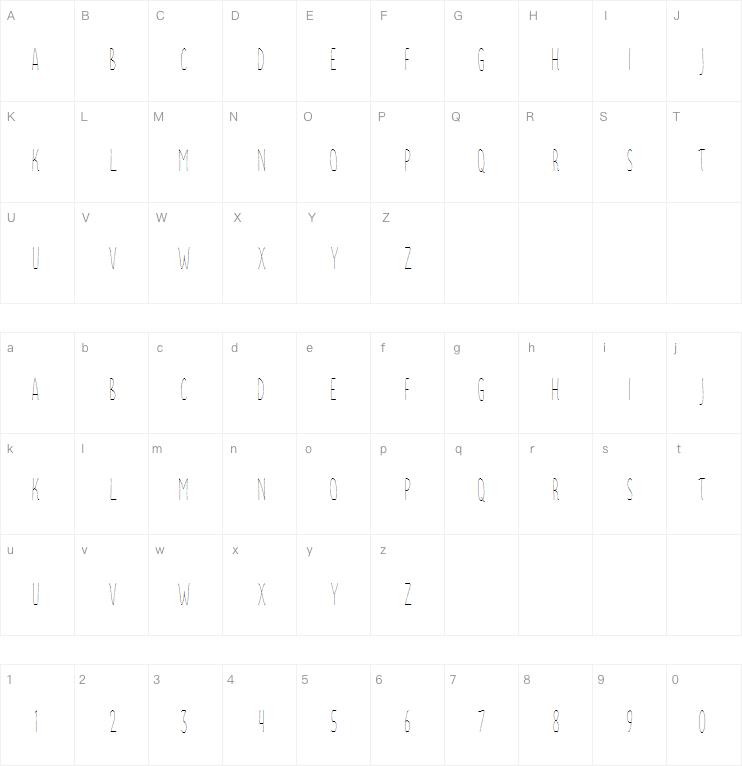 Parsley Path Thin字体